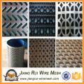 factory of aluminum punching hole mesh products/perforated plate mesh products